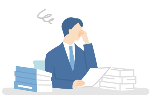 成長スピードと合わない固定費の重さの図